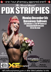 MON 12/5 - PORTLAND, OR<br />
DJ HAZMATT aka<br />
STAT. RAY @ BOSSANOVA