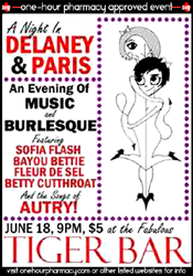 FRI 6/18 - PORTLAND, OR<br />
DELANEY & PARIS<br />
w/ AUTRY, & More!