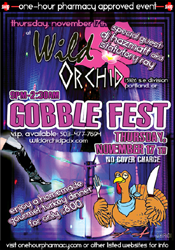 THU 11/17 - PORTLAND, OR<br />
DJ HAZMATT aka<br />
STAT. RAY @ WILD ORCHID