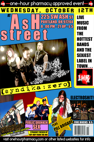 WED 10/12 ASH ST SALOON