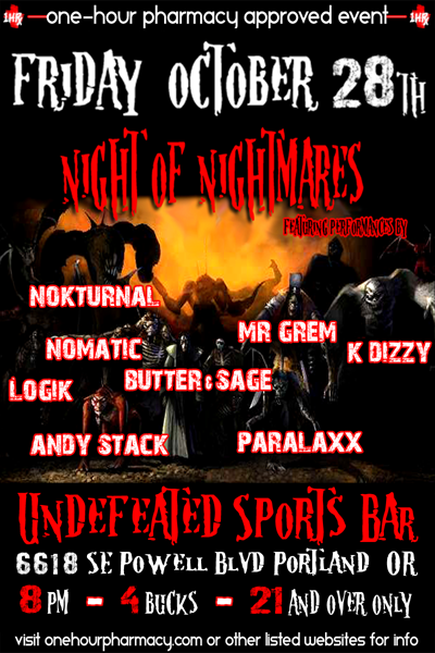 10/28 - Night of Nightmares